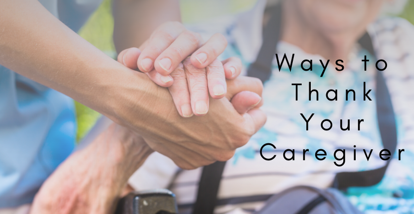 ways thank your caregiver