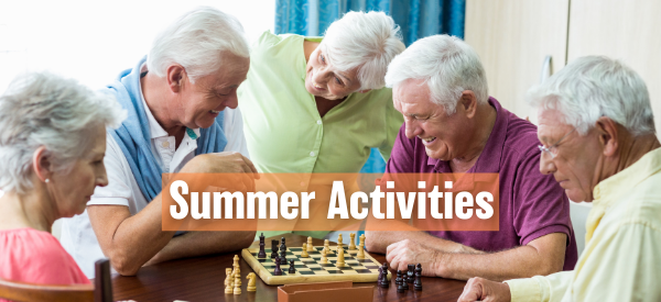 Indoor & Outdoor Senior Activities for Summer