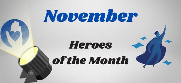Freedom Home Care November Heroes of the Month